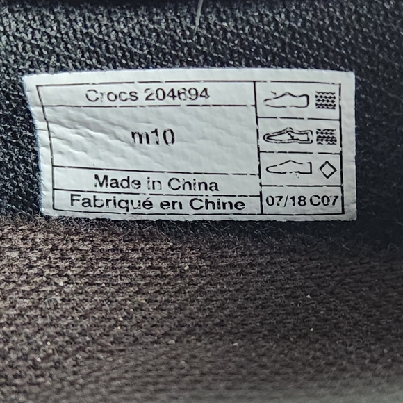 CROCS Swiftwater Casual Slip On Loafers Brown Dual Comfort Shoes Men's Size 10 - Picture 12 of 13